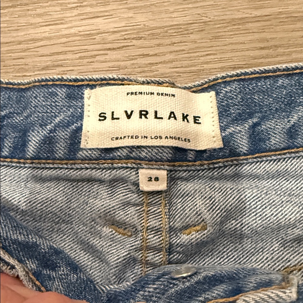 Slvrlake Mica Raw Edge Seam Jeans - Picture 6 of 8